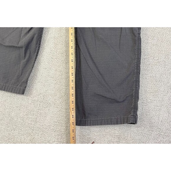 Carhartt Force Cargo Pants Men's 40x27 Gray Relaxed Fit Ripstop Utility Workwear - Picture 8 of 10